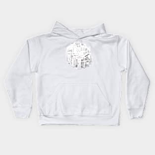 i love music Kids Hoodie